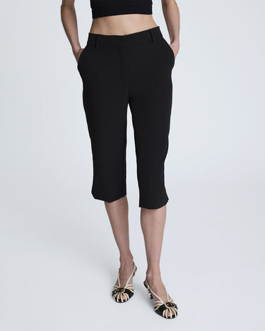 Pantalón con cremallera frontal invisible para mujer understated power