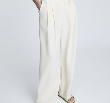 Pantalón de pierna ancha para mujer fluid tailoring