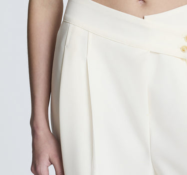 Pantalón de pierna ancha para mujer fluid tailoring