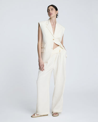 Pantalón de pierna ancha para mujer fluid tailoring
