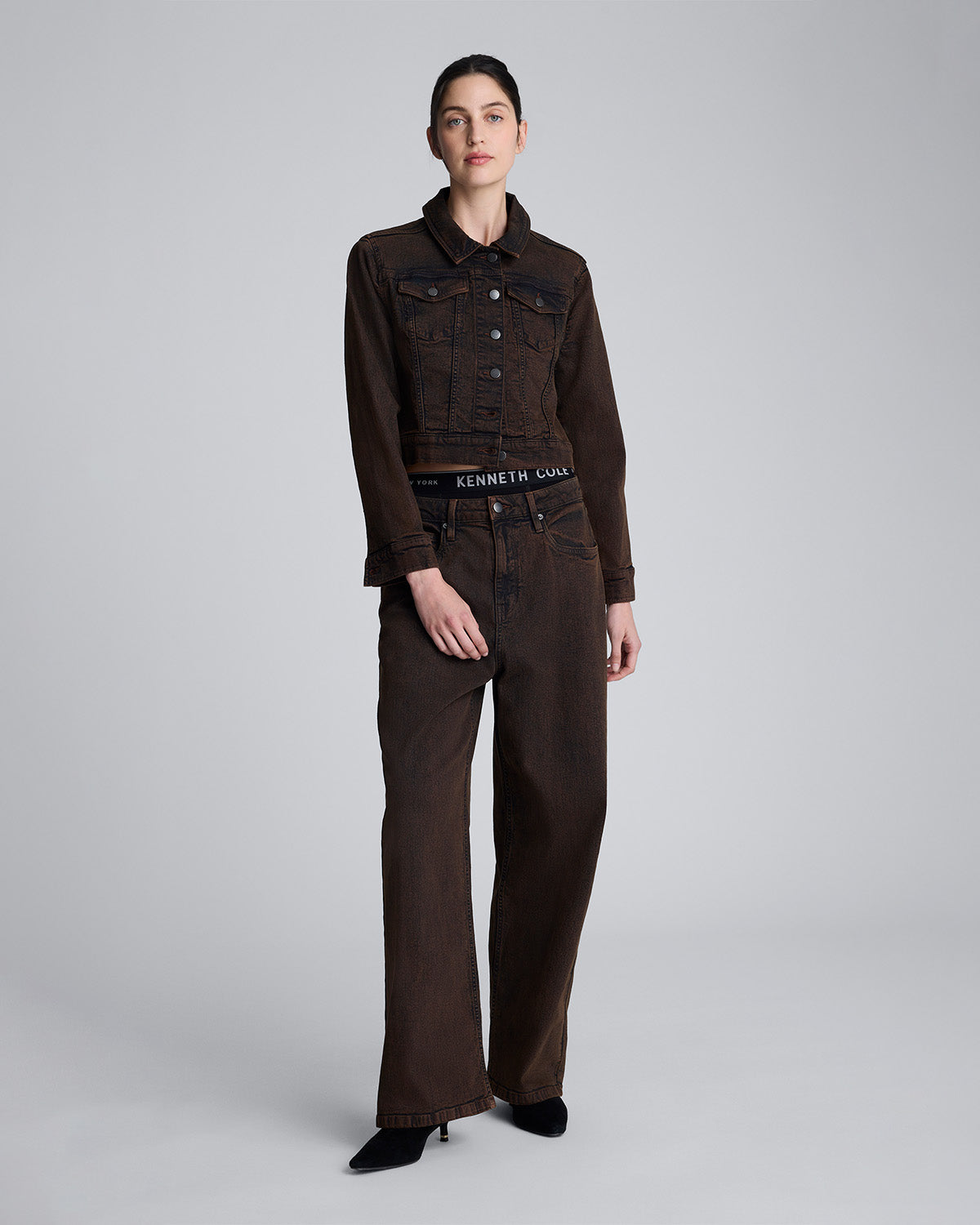 chaqueta denim de Kenneth Cole para mujer