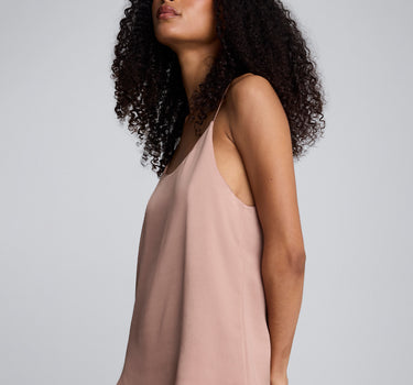 Blusa de tiras con escote redondo para mujer