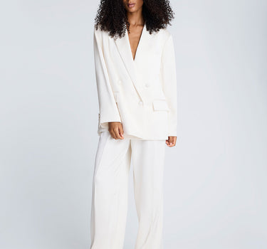 Blazer de satín para mujer