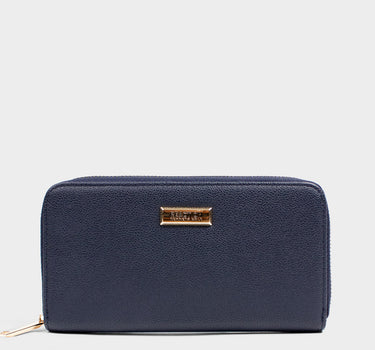 Billetera con cremallera para mujer