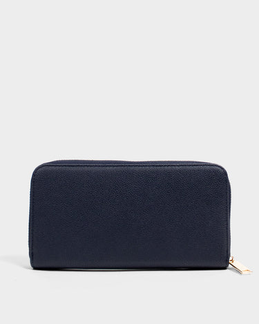 Billetera con cremallera para mujer
