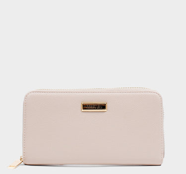 Billetera con cremallera para mujer