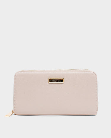 Billetera con cremallera para mujer