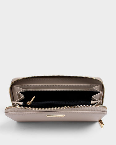 Billetera con cremallera para mujer