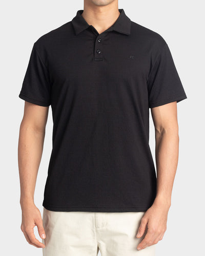 Polo fondo entero black