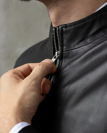 Chaqueta de cuero para hombre the heritage moto