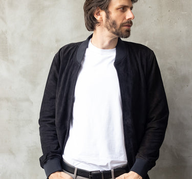 Chaqueta de cuero para hombre the modern reserve