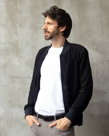 Chaqueta de cuero para hombre the modern reserve
