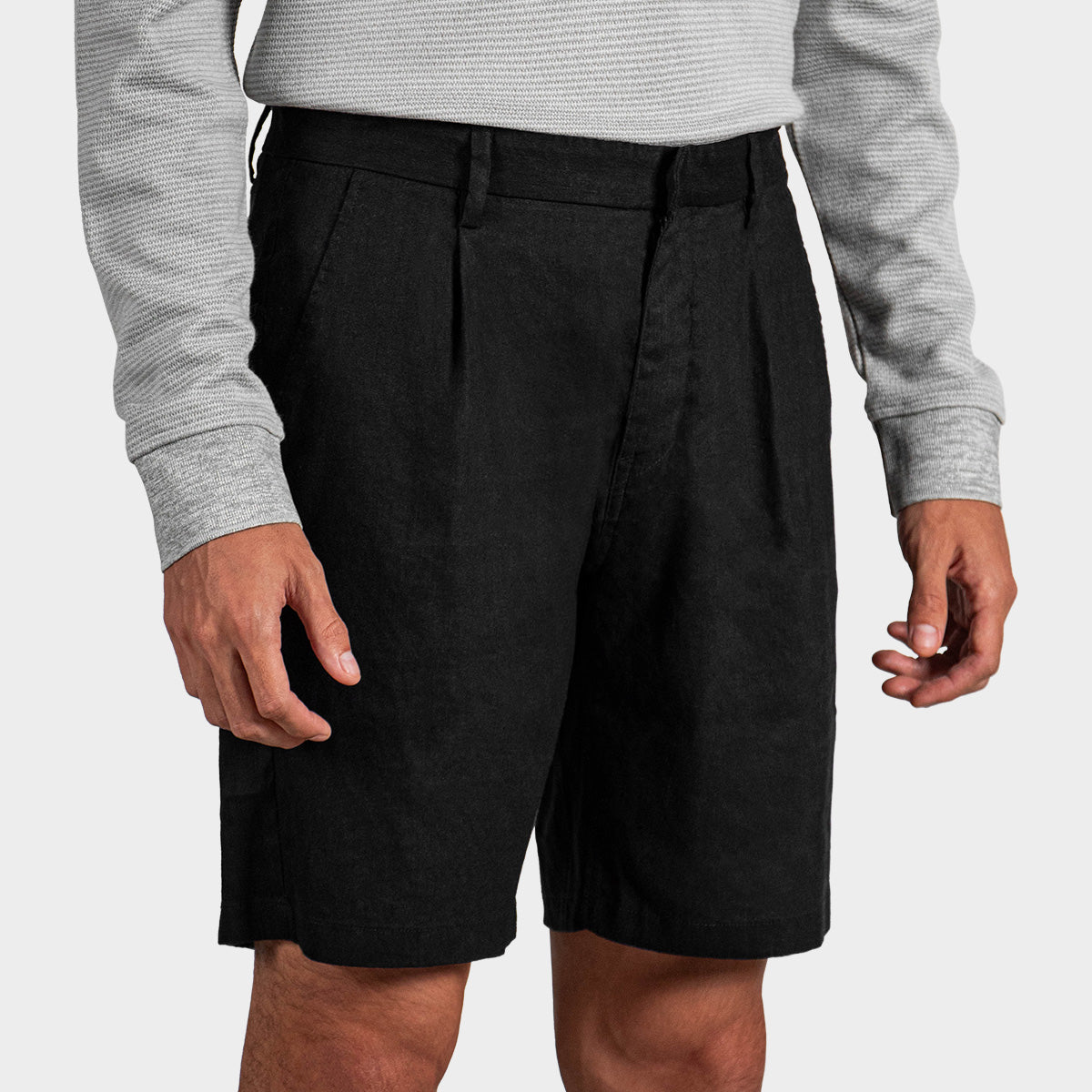 Short de lino para hombre