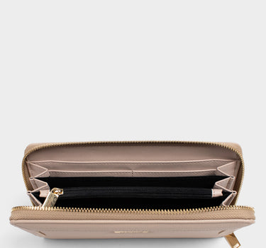 Billetera para mujer zip around
