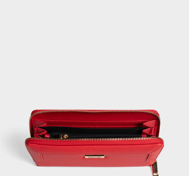 Billetera para mujer zip around