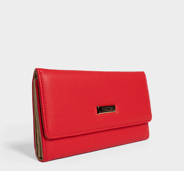 Billetera plegable para mujer