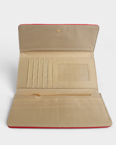 Billetera plegable para mujer