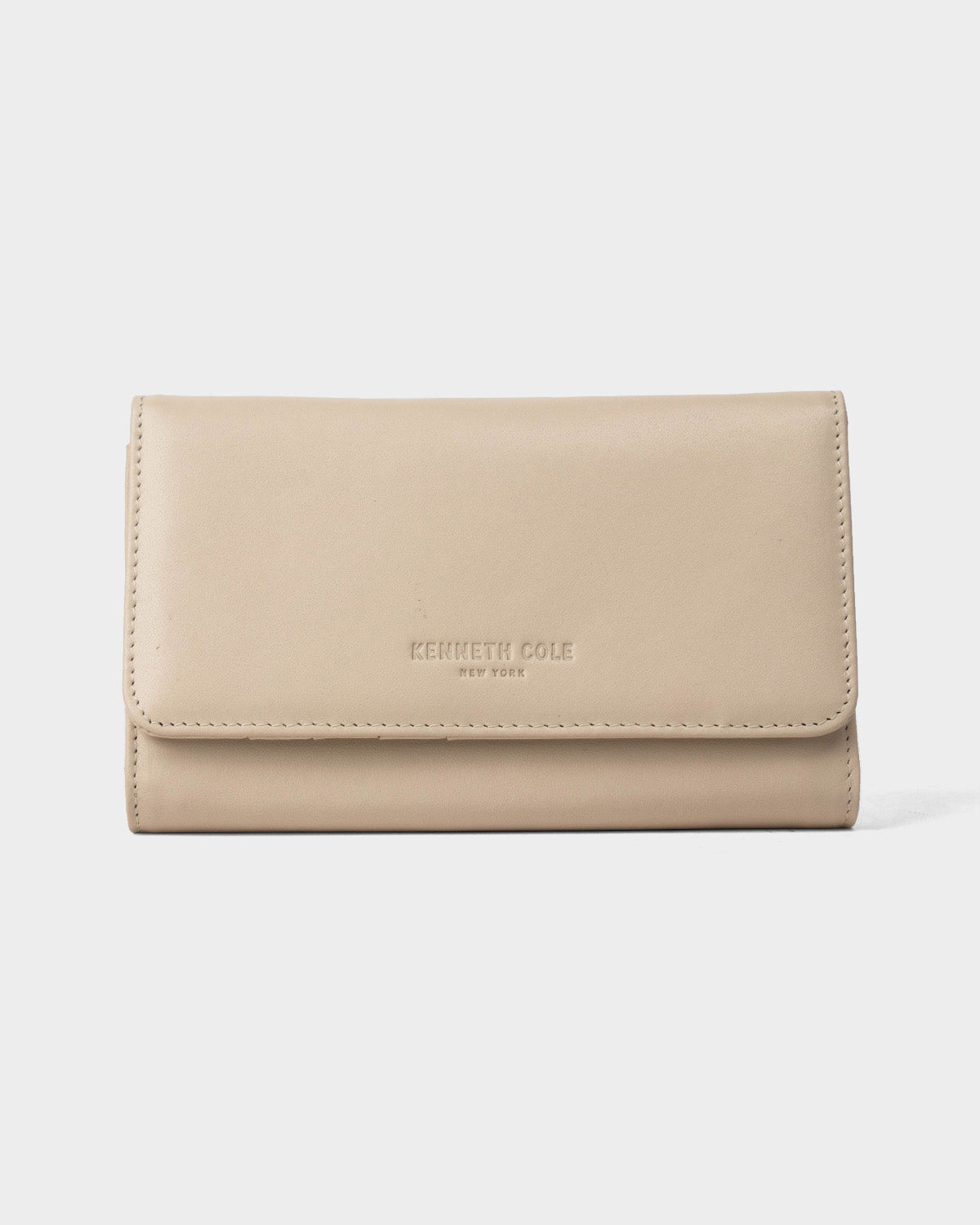 Billetera con bolsillo de cuero para mujer ember