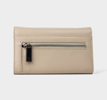 Billetera con bolsillo de cuero para mujer ember