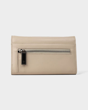 Billetera con bolsillo de cuero para mujer ember