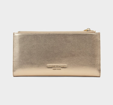 Billetera con cremallera para mujer glam