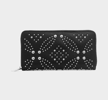 Billetera con cremallera para mujer studbling