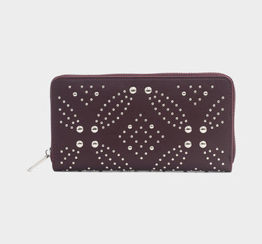 Billetera con cremallera para mujer studbling