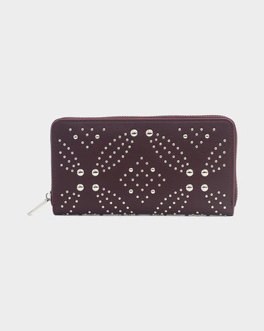 Billetera con cremallera para mujer studbling