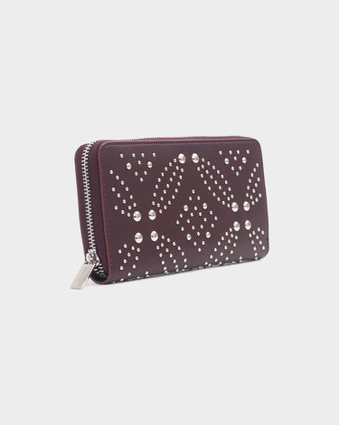 Billetera con cremallera para mujer studbling