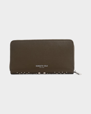 Billetera con cremallera para mujer studbling