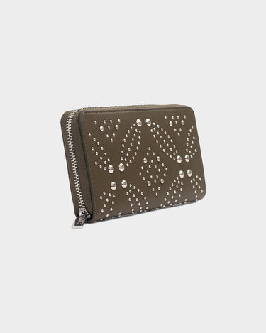 Billetera con cremallera para mujer studbling