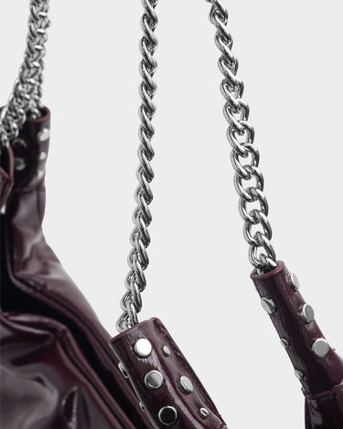 Cartera tipo hobo para mujer studbling
