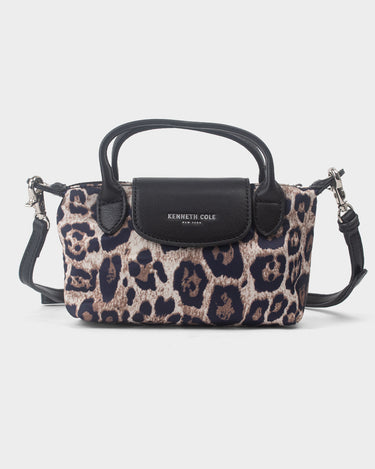 Cartera tipo cross body para mujer savage print