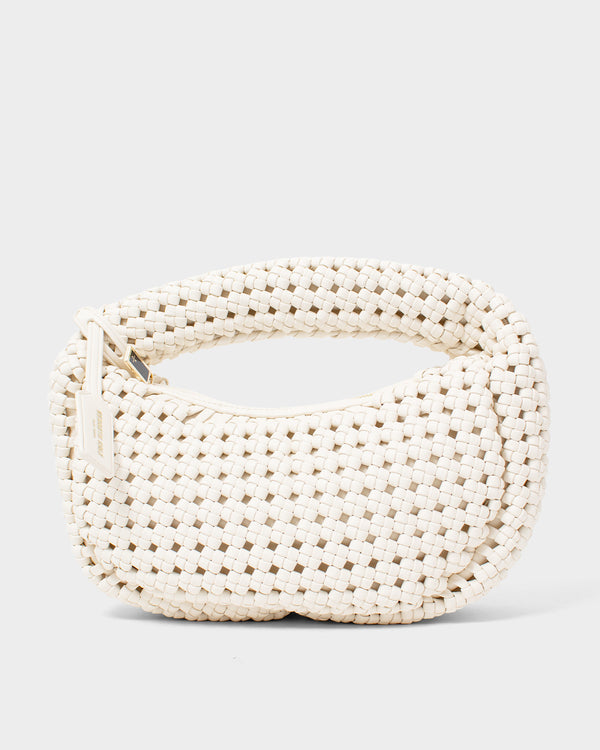 Cartera hobo Sole — color blanco