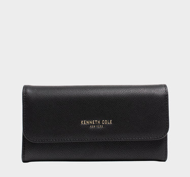 Billetera con solapa para mujer luma