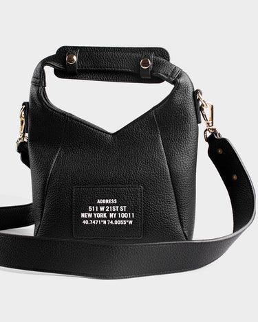 Cartera tipo mini hobo para mujer graphic nyc