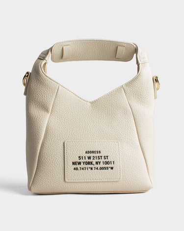 Cartera tipo mini hobo para mujer graphic nyc