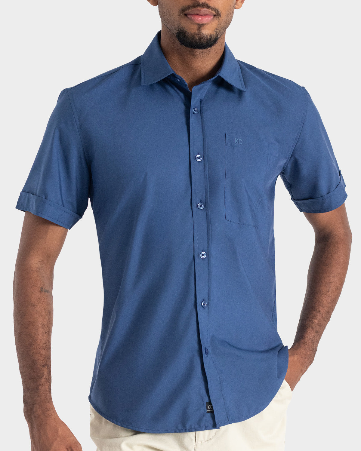 Camisa manga corta para hombre