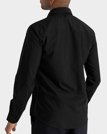 Camisa manga larga fondo entero para hombre