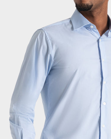 Camisa manga larga fondo entero para hombre