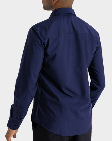 Camisa manga larga fondo entero para hombre