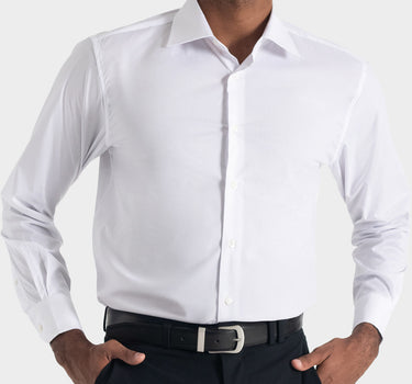 Camisa manga larga fondo entero para hombre