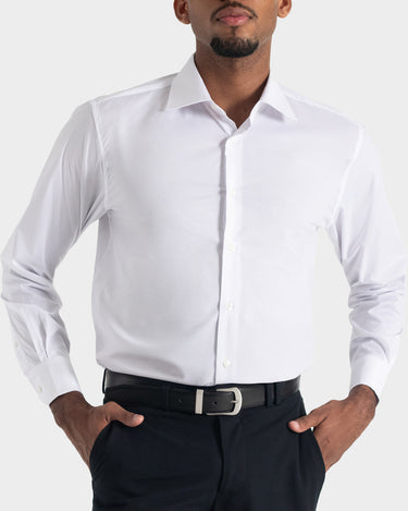 Camisa manga larga fondo entero para hombre
