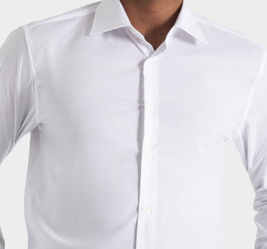 Camisa manga larga fondo entero para hombre
