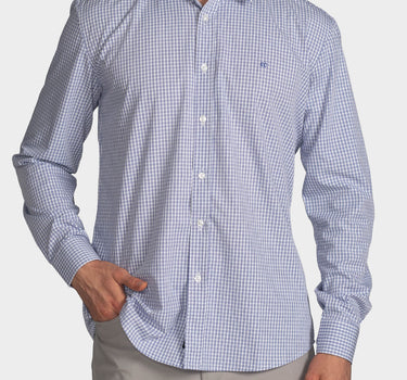 Camisa casual manga larga para hombre