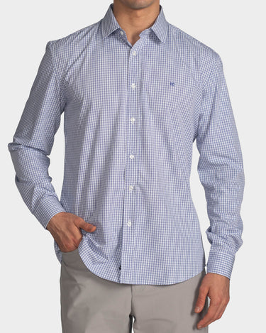 Camisa casual manga larga para hombre