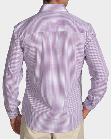 Camisa casual manga larga para hombre