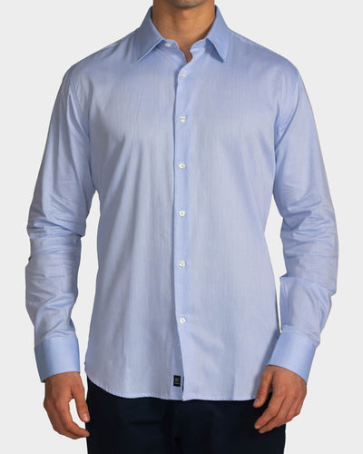 Camisa de vestir manga larga para hombre
