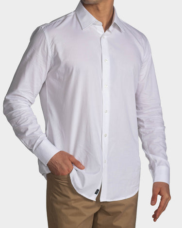 Camisa de vestir manga larga para hombre