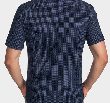 Camisa manga corta para hombre navy